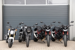 Vier neue Motorräder für die Zweiradausbildung